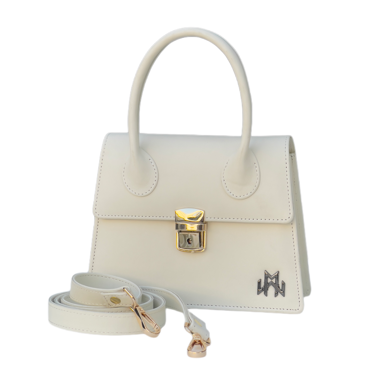 WM Baguette Leather Bag