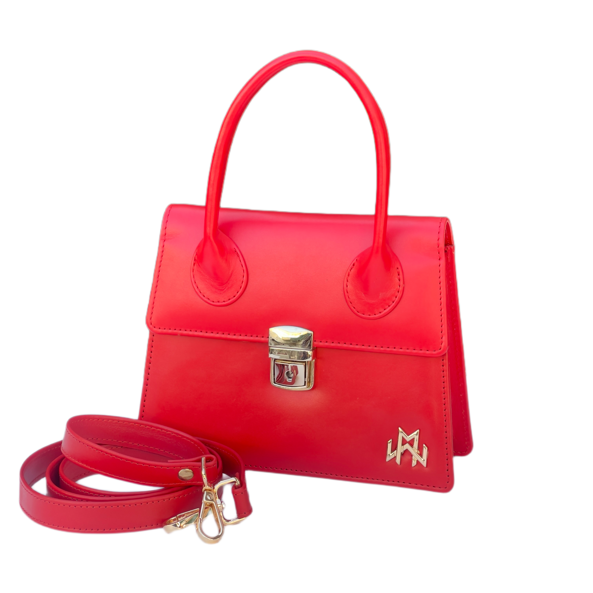 WM Baguette Leather Bag