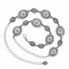 Luxe Vintage Coin Medallion Belly Chain belt