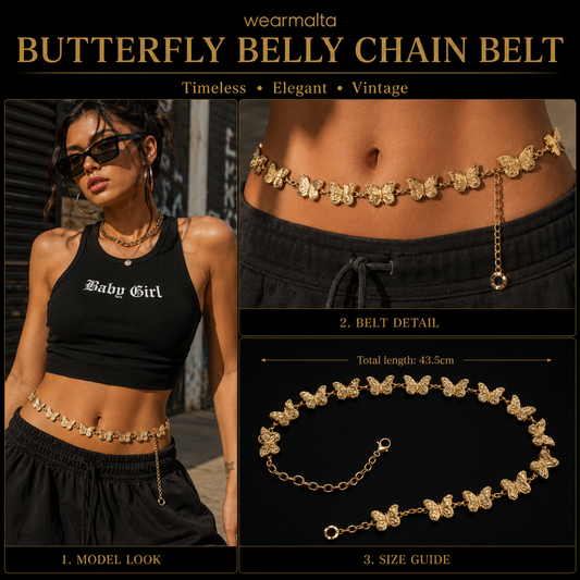 Butterfly Belly Chain Belt