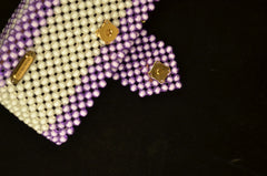 Dual color Pearl bag
