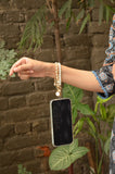 Simple Alien Pearl Star Charming Wrist Strap Phone Case Rope