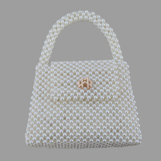 Pearl beads bag