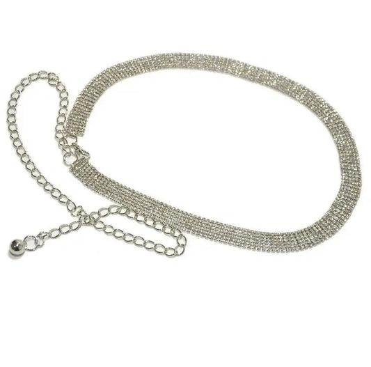 Rhinestone  belt