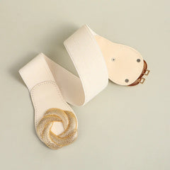 Wide elastic belt