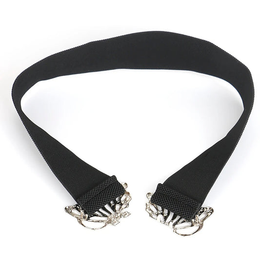 Wide elastic belt