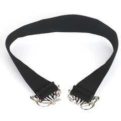 Wide elastic belt