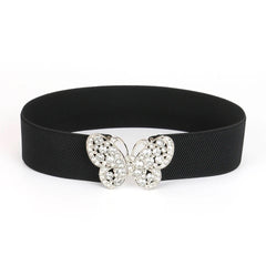 Wide elastic belt