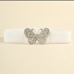 Wide elastic belt