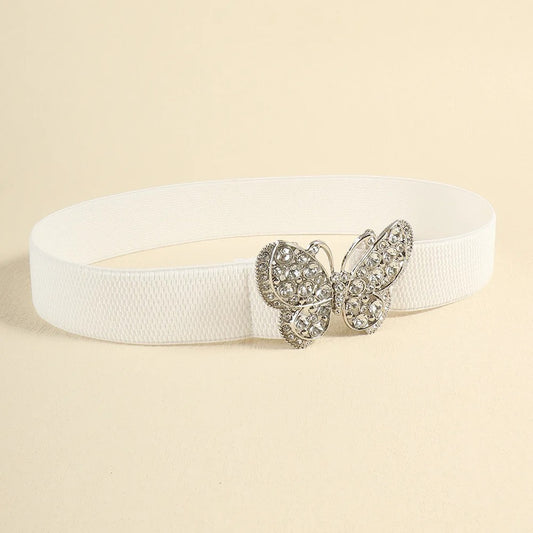 Wide elastic belt