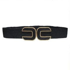 Wide elastic belt