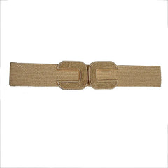 Wide elastic belt