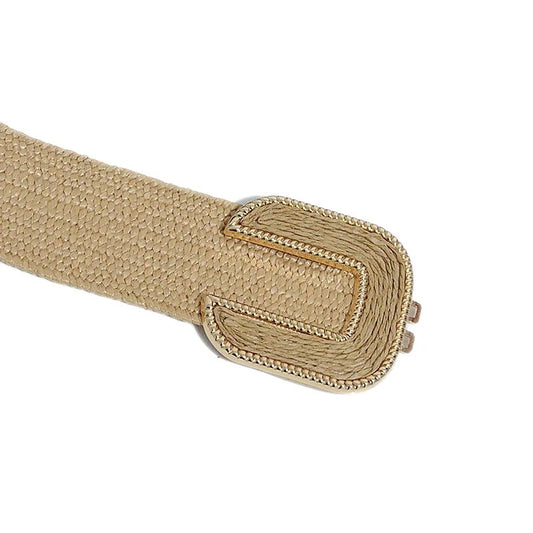Wide elastic belt