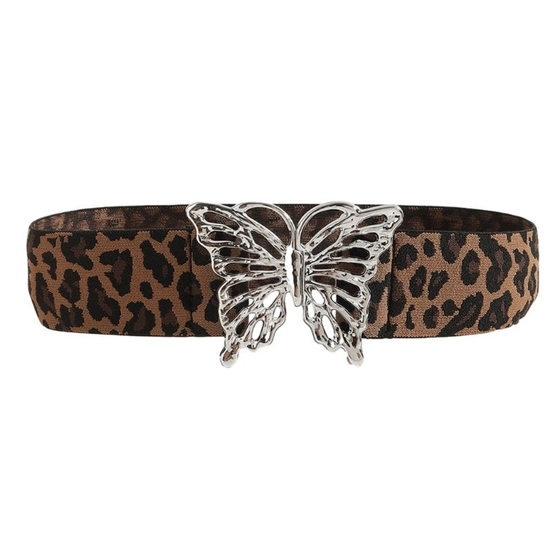 Wide elastic belt