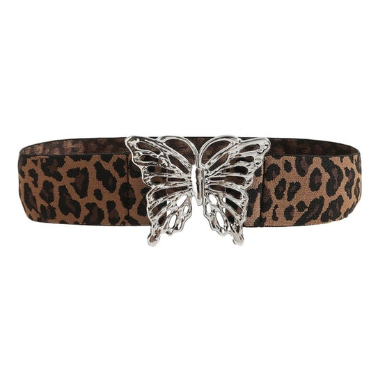 Wide elastic belt