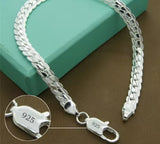 Silver Color Bracelet (unisex) 925