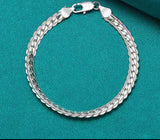 Silver Color Bracelet (unisex) 925