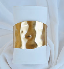 Vintage Exaggerated Wide Arm Metal Cuff Bracelets