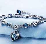 Pearl Heart Bracelete