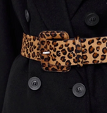 Lion Leather Belt