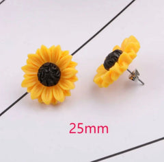 Sunflower Studs