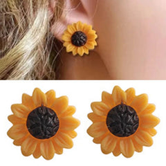 Sunflower Studs