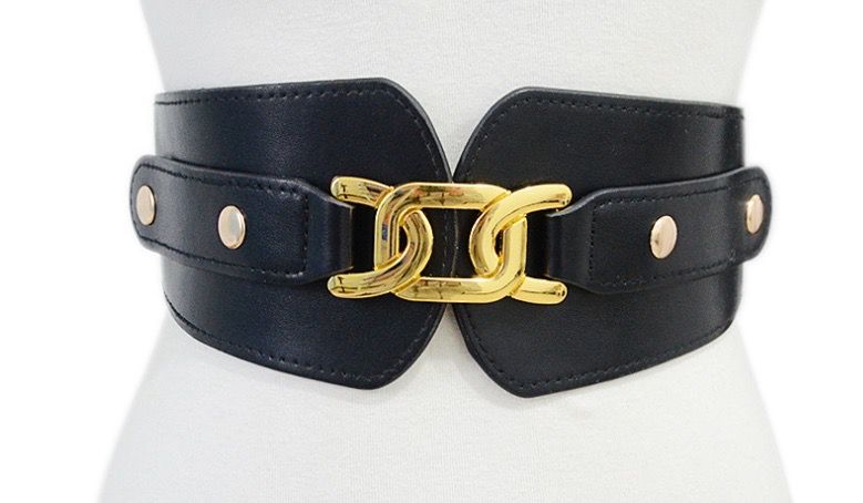wide elastic belt
