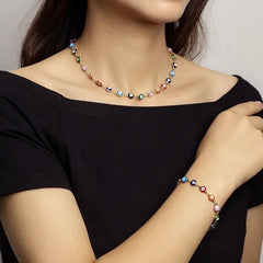 Beads Evil Eye Necklace