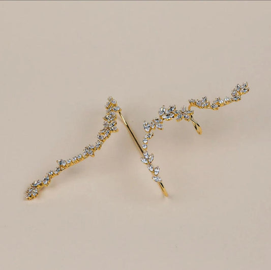 Zircon Palm  Ring Bracelet