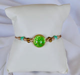 Greenish Crystal Bracelete