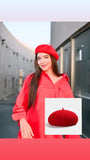 Wool Thick Beret Cap