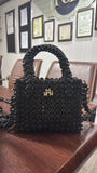 Noir Elegance Pearl bag