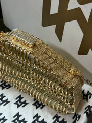 Wave Luxe Crystal Clutch