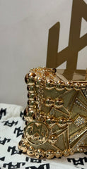 Diamond Elegance Crystal Clutch