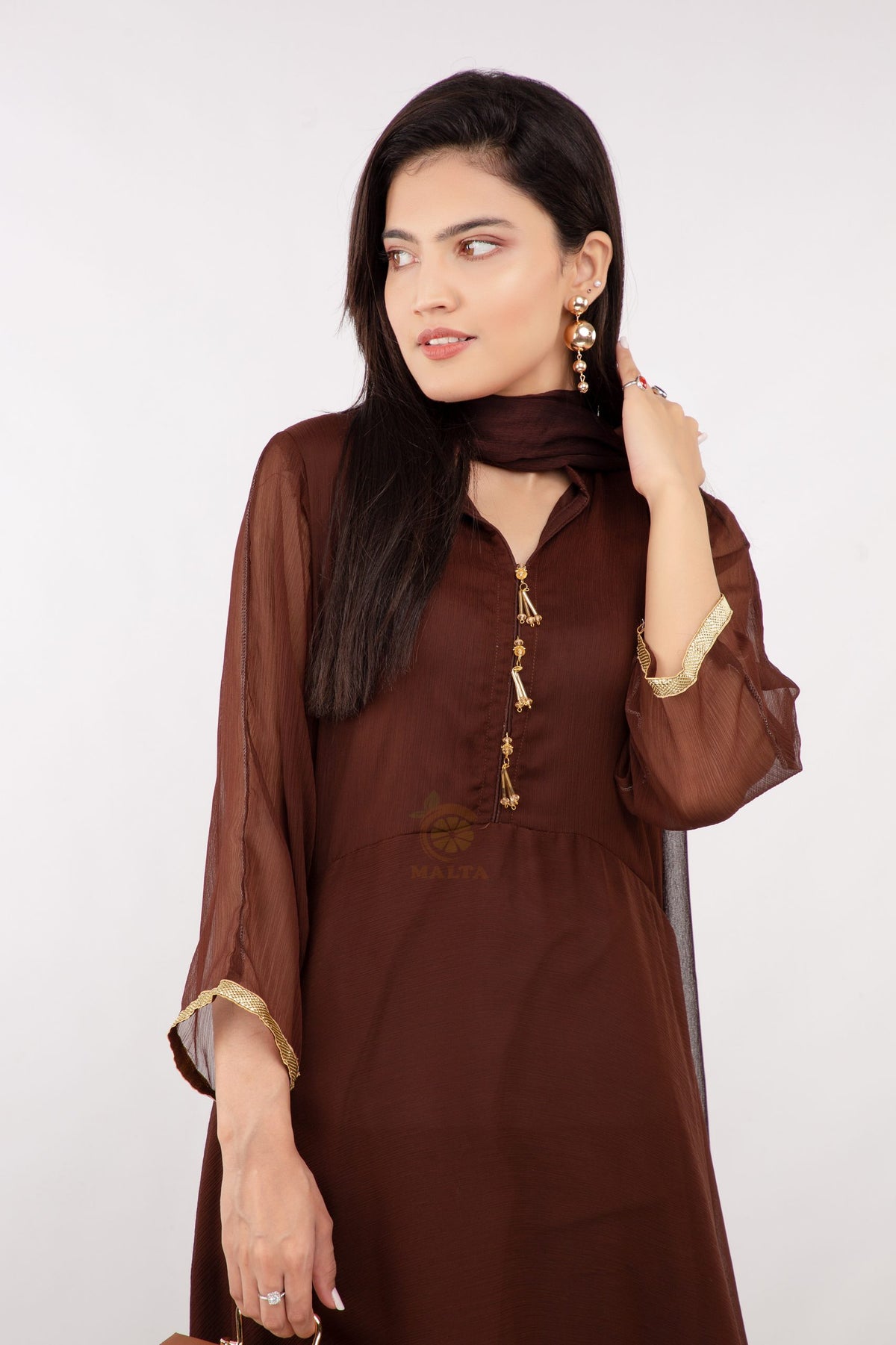 Dark brown-Maxi