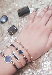 Charming Bar Stone Bracelet