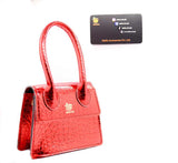Malta Mini Bag-Red Texture