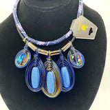 New Jewelry Set Colorful Bib Necklace Earrings African Beads Jewelry