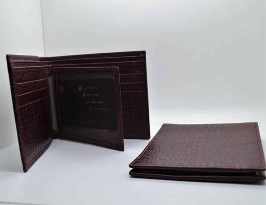 Leather wallet for men