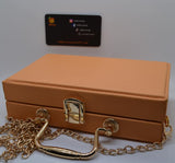 Malta Mini Case Bag-Apricot  Colour