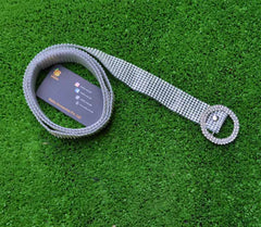 Malta New Design Rhinstone Belt With Beautifull Rhinestone crystal O Shape Buckle-(05-05-00-04)