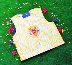 Malta Traditional Embroidery Koti With Multi Colors