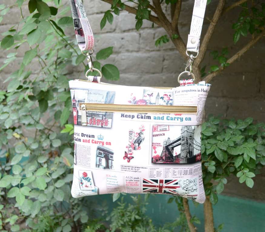 UK Printed Shoulder Bag