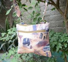 Vehicles Printed Shoulder Bag