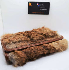 Rabbit skin women wallet