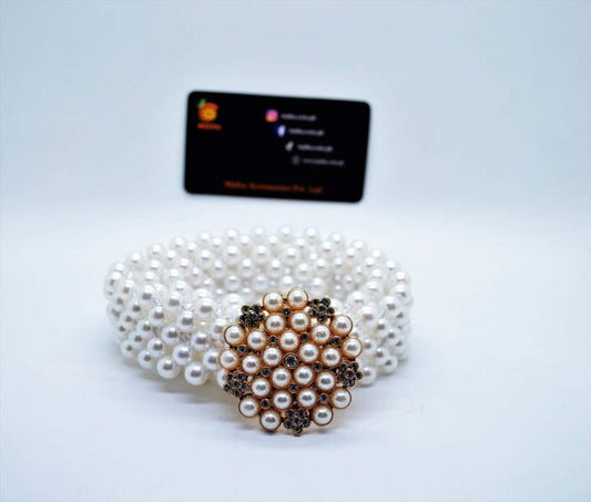 Elegant Pearl Waist Belts