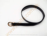 Malta Black Texture  Design Leather Belt