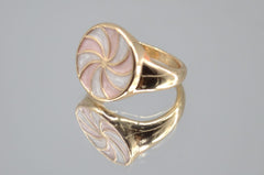 Spin Style Multi Colour Enamel  Ring