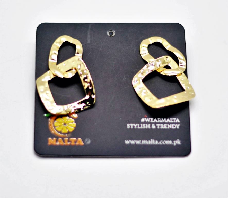 In Square Earings