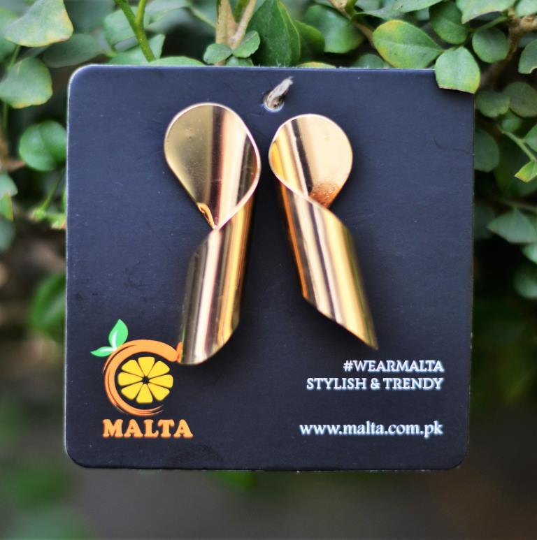 Round Twist Earing